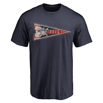 Men's Navy 2016 Baseball Hall of Fame Tour Backstop T-Shirt