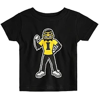 Infant Black Iowa Hawkeyes Big Logo T-Shirt
