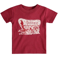 Infant Crimson Oklahoma Sooners Big Logo T-Shirt