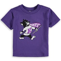 Toddler Purple Kansas State Wildcats Big Logo T-Shirt