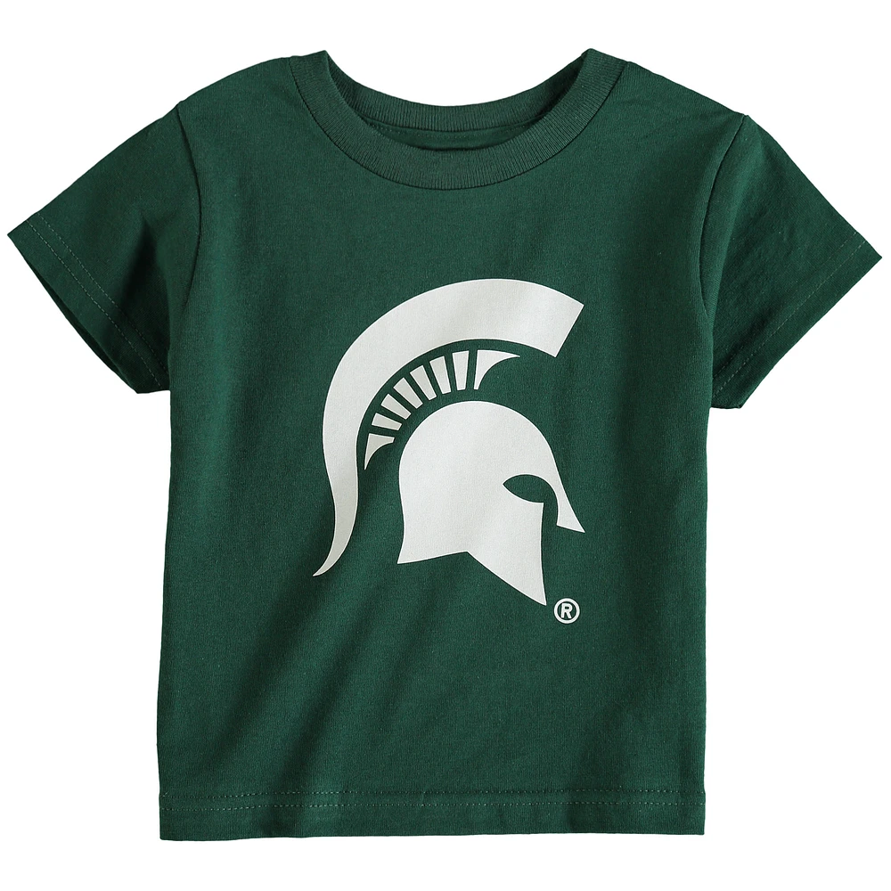 Toddler Green Michigan State Spartans Big Logo T-Shirt