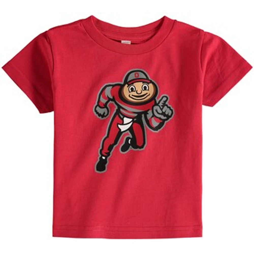 Toddler Scarlet Ohio State Buckeyes Big Logo T-Shirt