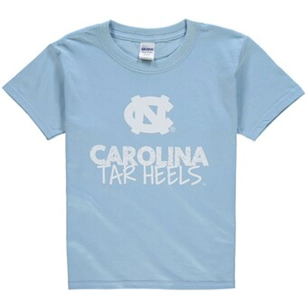 Youth Carolina Blue North Tar Heels Crew Neck T-Shirt