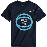 Men's Nike Navy Villanova Wildcats Basketball Logo Performance T-Shirt