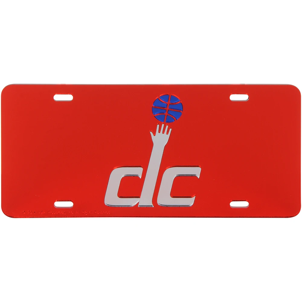 WinCraft Washington Wizards Crystal Mirror License Plate