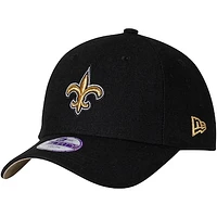 Youth New Era Black New Orleans Saints League 9FORTY Adjustable Hat