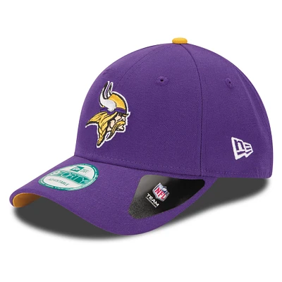 Youth New Era Purple Minnesota Vikings League 9FORTY Adjustable Hat