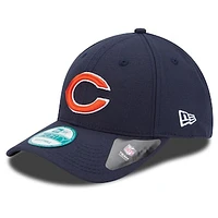 Youth New Era Navy Chicago Bears League 9FORTY Adjustable Hat