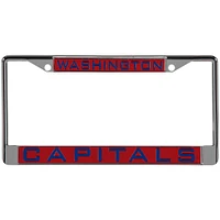 WinCraft Washington Capitals Laser Inlaid Metal License Plate Frame