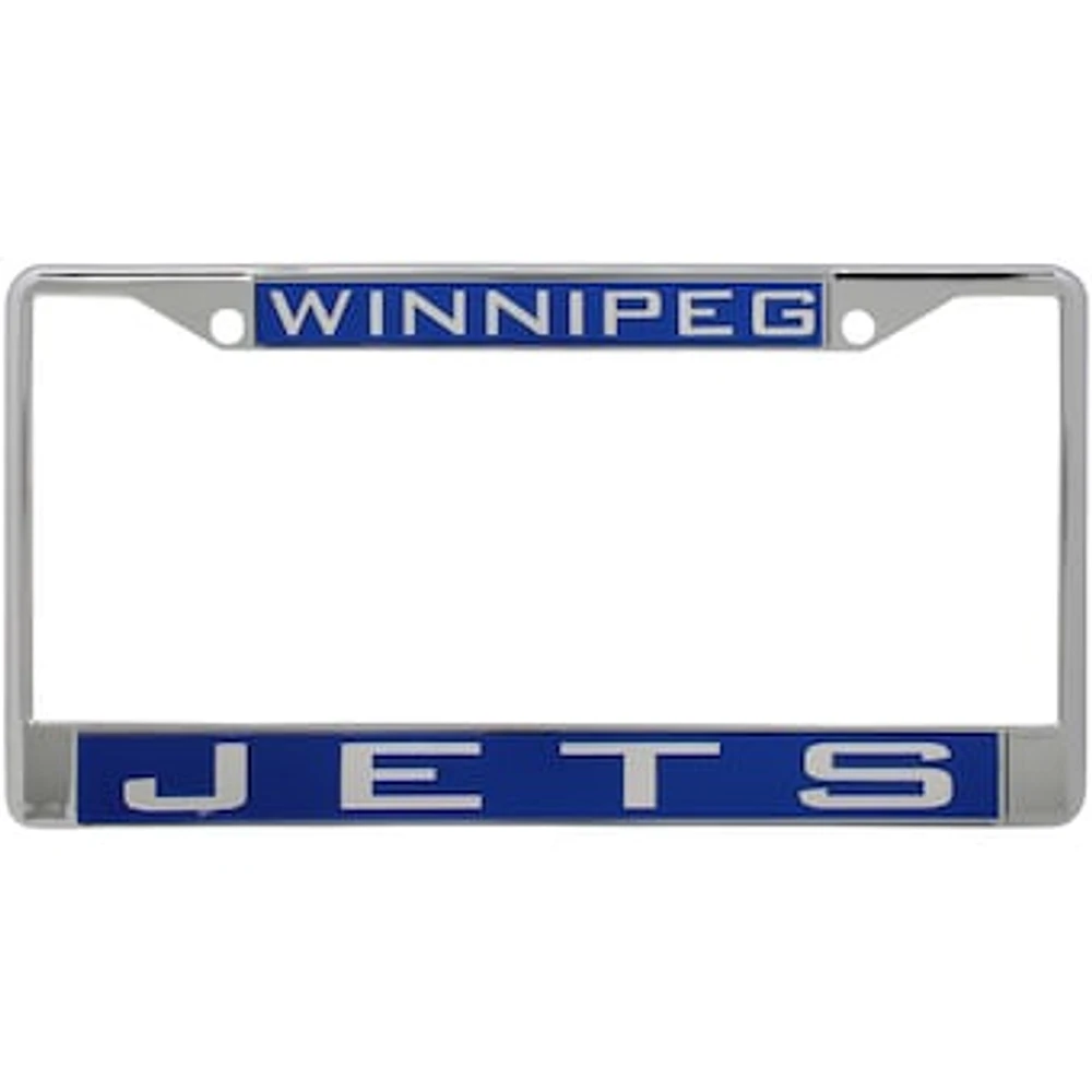 WinCraft Winnipeg Jets Laser Inlaid Metal License Plate Frame