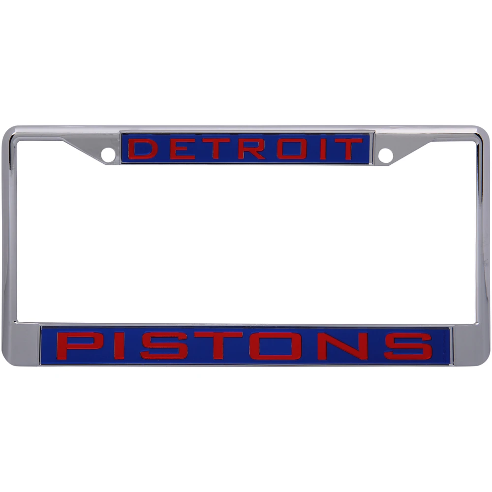 WinCraft Detroit Pistons Laser Inlaid Metal License Plate Frame