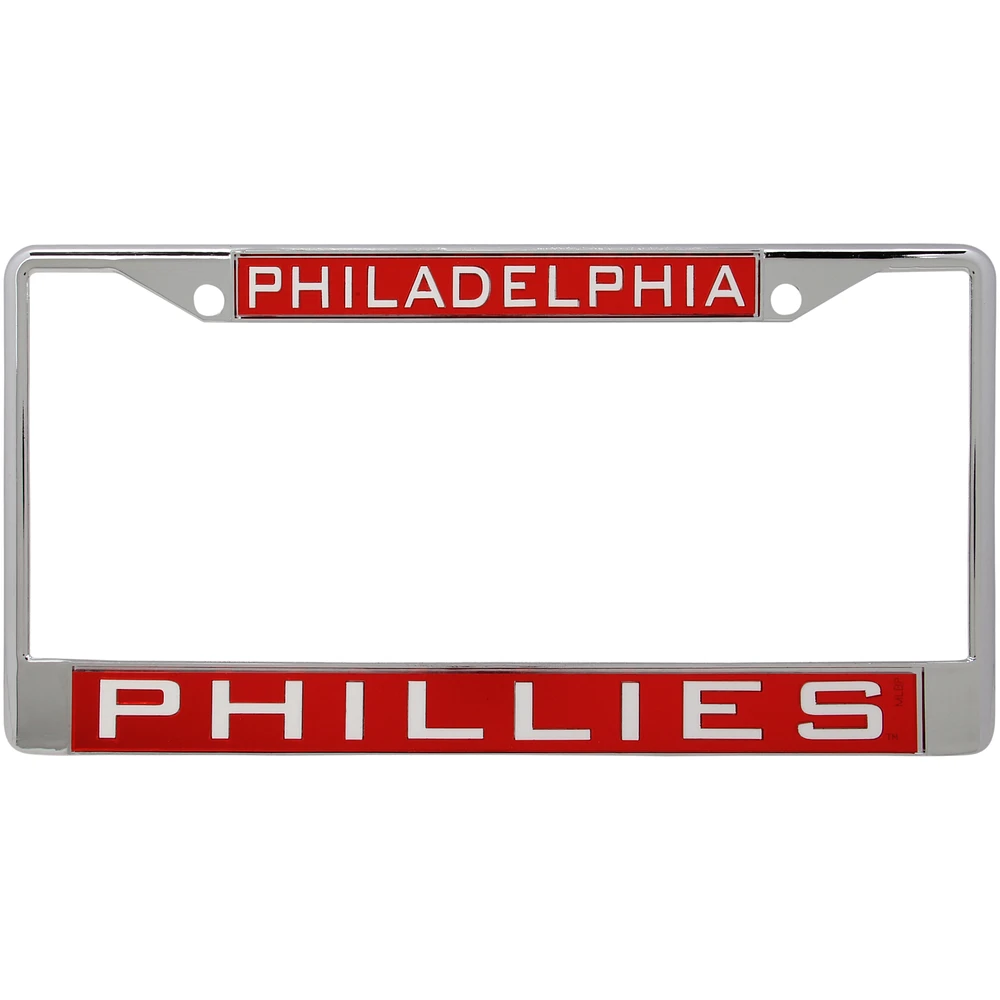 WinCraft Philadelphia Phillies Laser Inlaid Metal License Plate Frame