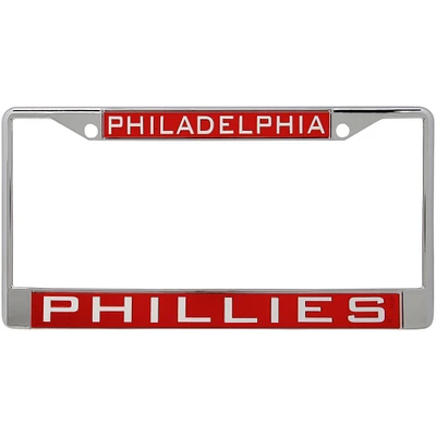 WinCraft Philadelphia Phillies Laser Inlaid Metal License Plate Frame