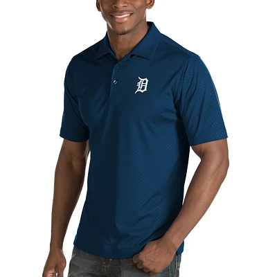 Men's Antigua Navy Detroit Tigers Inspire Desert Dry Polo