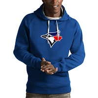 Men's Antigua Royal Toronto Blue Jays Victory Pullover Hoodie