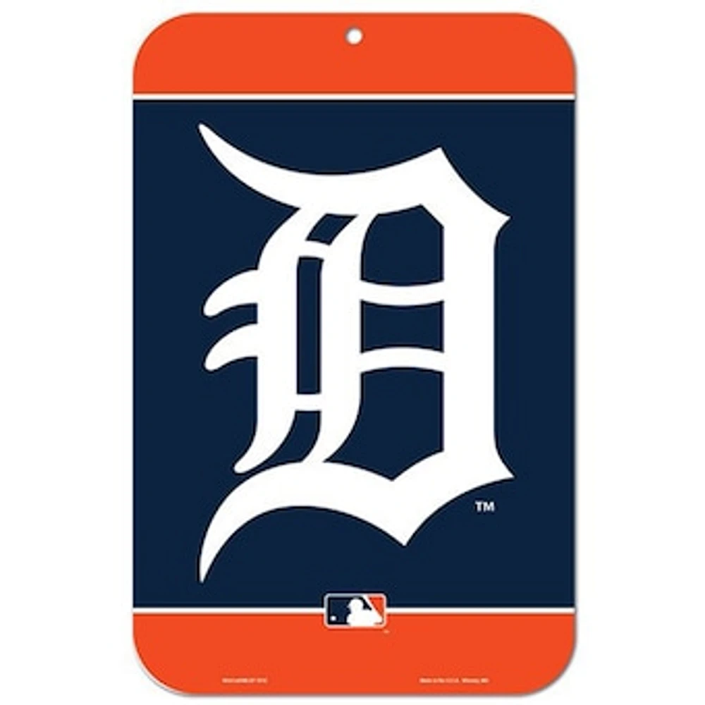 WinCraft Detroit Tigers 11" x 17" Plastic Sign