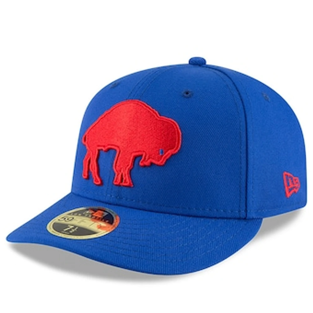 Men's New Era Royal Buffalo Bills Omaha Classic Low Profile 59FIFTY Hat