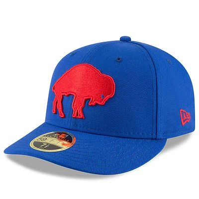 Men's New Era Royal Buffalo Bills Omaha Classic Low Profile 59FIFTY Hat