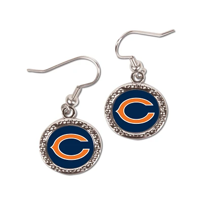Women's WinCraft Chicago Bears Round Dangle Earrings
