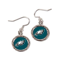 Women's WinCraft Philadelphia Eagles Round Dangle Earrings