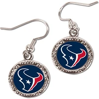 Women's WinCraft Houston Texans Round Dangle Earrings