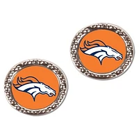 Women's WinCraft Denver Broncos Round Post Earrings