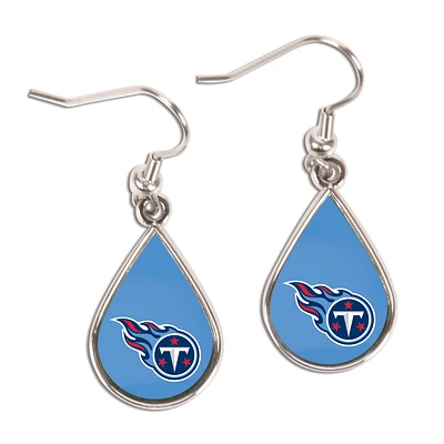 WinCraft Tennessee Titans Tear Drop Dangle Earrings