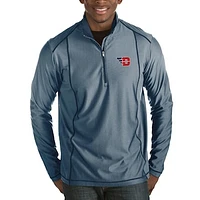 Men's Antigua Navy Dayton Flyers Tempo 1/2-Zip Desert Dry Pullover Jacket