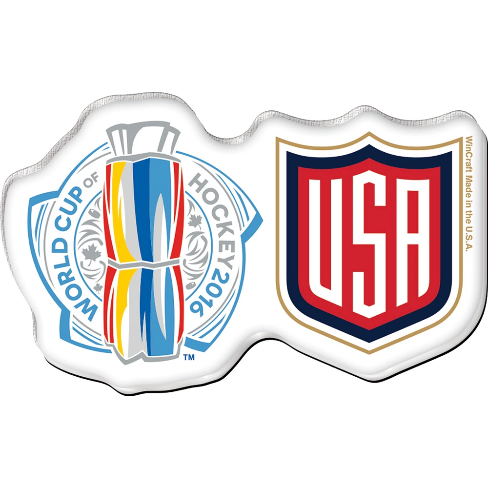 WinCraft US Hockey World Cup of Hockey 2016 Magnet