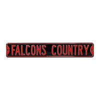 Atlanta Falcons 6" x 36" Steel Street Sign