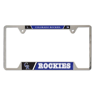 WinCraft Colorado Rockies License Plate Frame