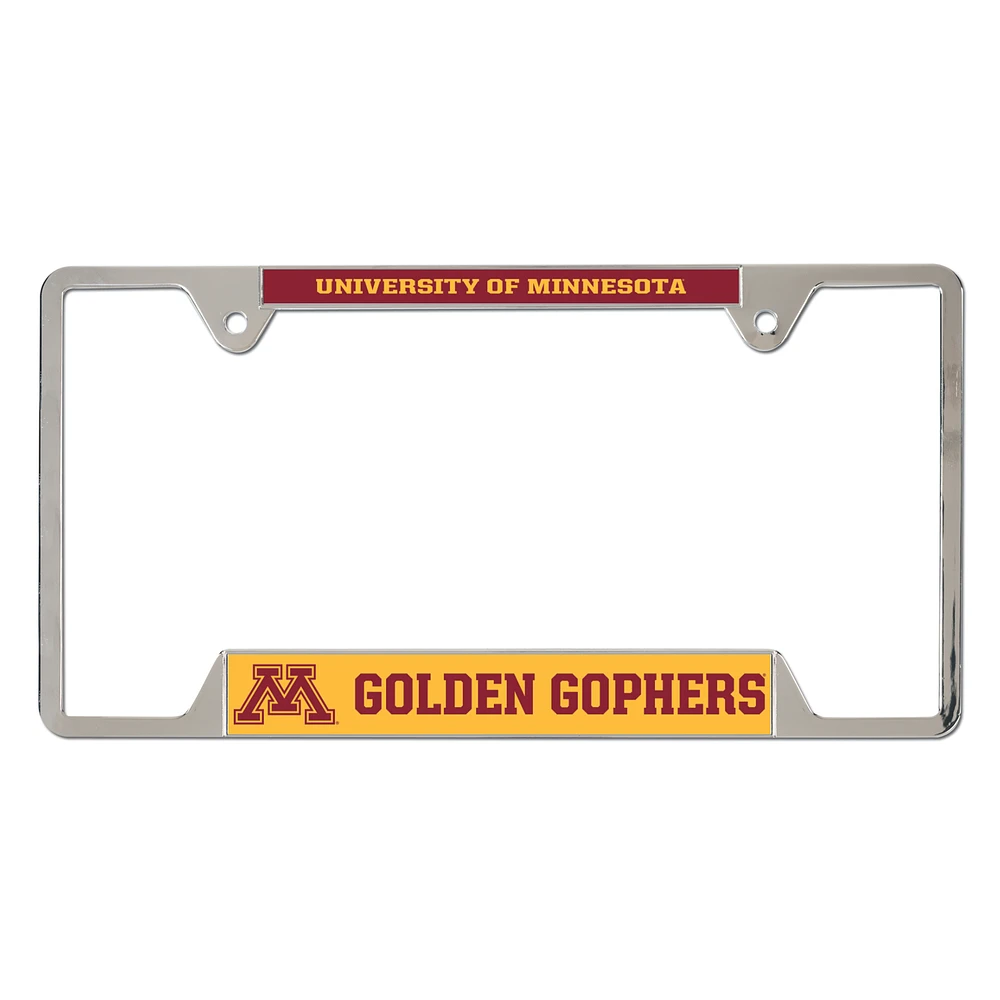 WinCraft Minnesota Golden Gophers License Plate Frame