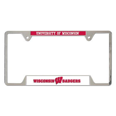 WinCraft Wisconsin Badgers License Plate Frame