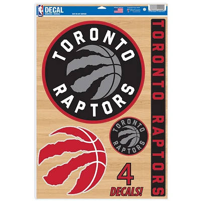 WinCraft Toronto Raptors 11" x 17" Multi-Use Decal Sheet