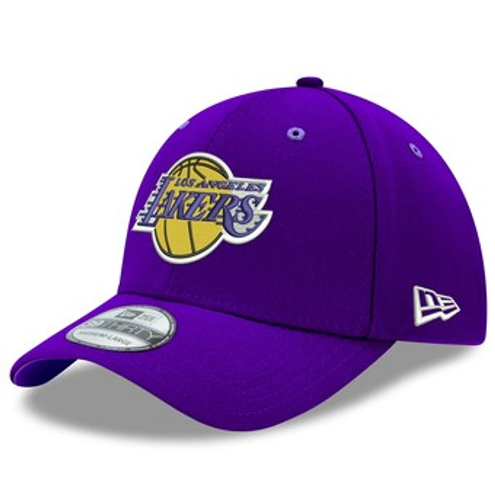 Men's New Era Purple Los Angeles Lakers Team Classic 39THIRTY Flex Hat