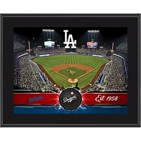 Los Angeles Dodgers 10.5" x 13" Sublimated Team Plaque