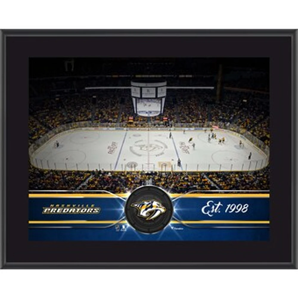 Nashville Predators 10.5" x 13" Sublimated Team Plaque