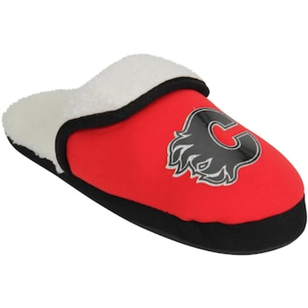 Women's Calgary Flames Glitter Patch Slippers