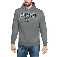 Men's Fanatics Charcoal Georgetown Hoyas Campus Pullover Hoodie