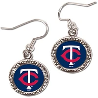 Women's WinCraft Minnesota Twins Round Dangle Earrings