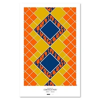Detroit Tigers 11" x 17" Minimalist Comerica Park Wall Art