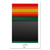Houston Astros 11" x 17" Minimalist Astrodome Wall Art