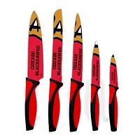 Woodrow Chicago Blackhawks 5-Piece Stainless Steel Cutlery Knife Set