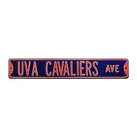 Navy Virginia Cavaliers 6" x 36" College Ave Street Sign