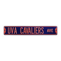 Navy Virginia Cavaliers 6" x 36" College Ave Street Sign