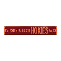 Maroon Virginia Tech Hokies 6" x 36" College Ave Street Sign