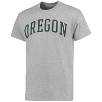 Men's Fanatics Gray Oregon Ducks Basic Arch T-Shirt