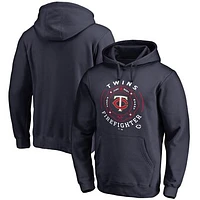 Men's Navy Minnesota Twins Firefighter Pullover Hoodie
