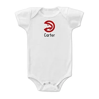 Infant Atlanta Hawks Personalized Bodysuit