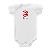 Infant Atlanta Hawks Personalized Bodysuit